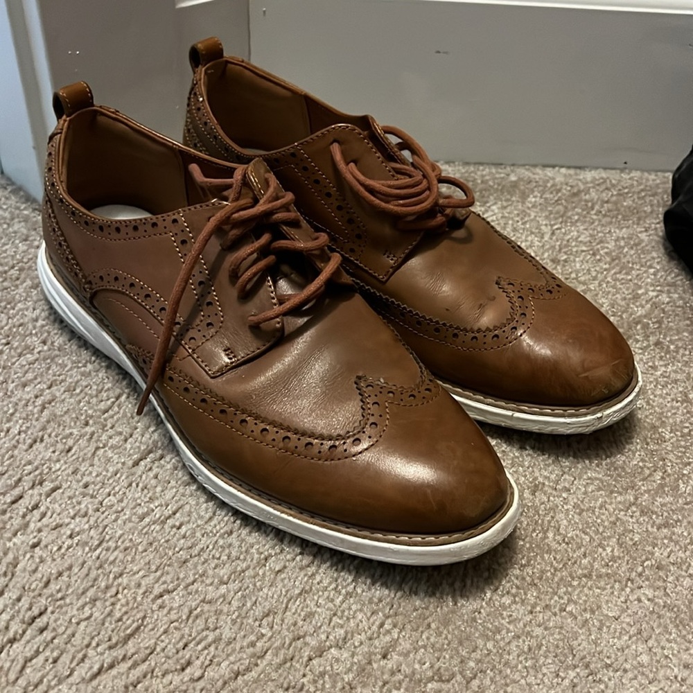 Cole Haan Men's Grand Evolution Wingtip Oxfords - Picture 7 of 8